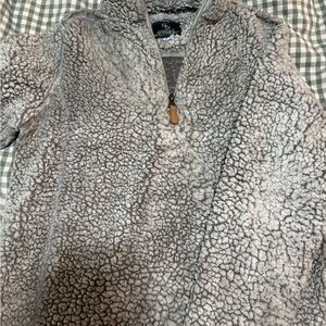 Simply Southern Gray Fleece Pullover